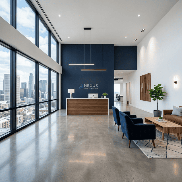 Commercial painting — modern office space Naperville IL